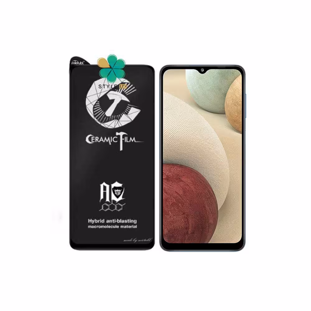 گلس سرامیکی مات گوشی سامسونگ Samsung Galaxy A12 برند Mietubl