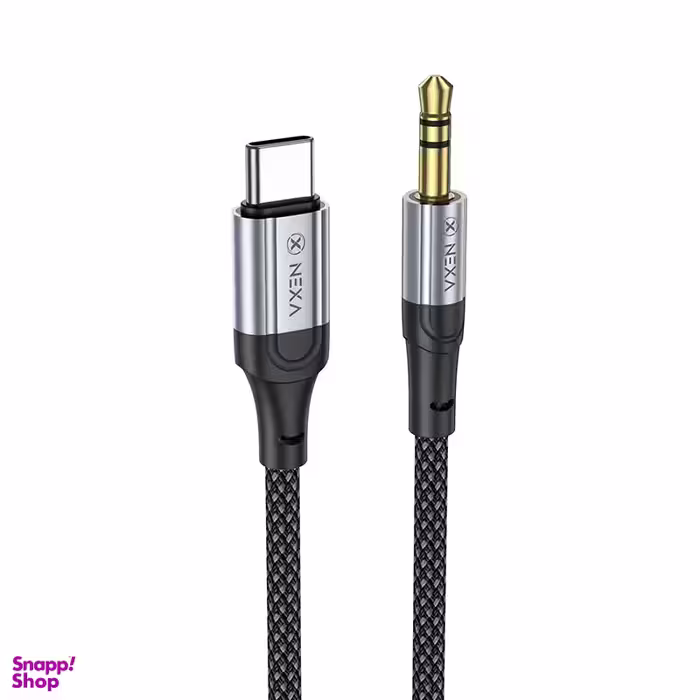 کابل دیتا Type-C به Jack 3.5mm نکسا مدل LX3 طول 1 متر