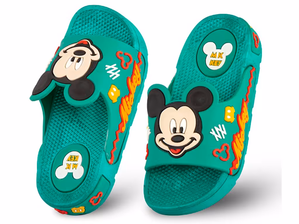 دمپایی میکی موس سبزSP