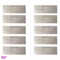 برچسب حروف فارسی کیبورد کد 002 بسته 10 عددی