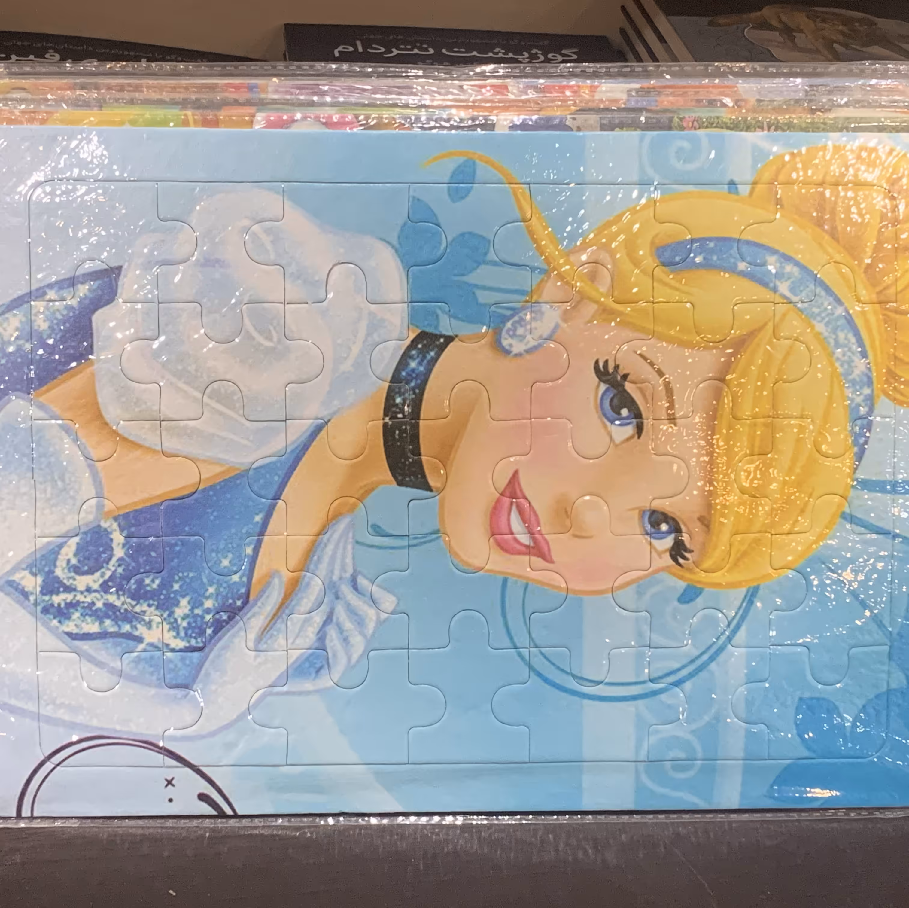 پازل و تخته وایت بورد مقوایی 35 تکه با کیفیت عالی بیش از 100 طرح (پک 5عددی)