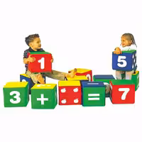 سازه فومی مدل مکعب ریاضی و حروف کد 4369628