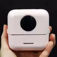 مینی پرینتر   بدون نیاز به جوهر  و قابل حمل  چاپ  سریع.          چاپگر  هوشمند که موبایل از طریق بلوتوث وصل میشه 