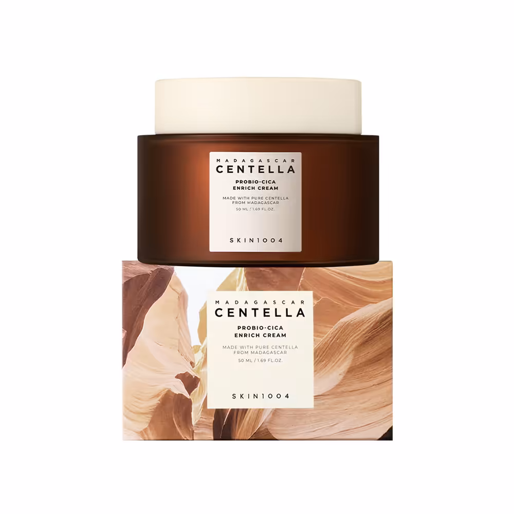 کرم ماداگاسکار سنتلا پروبیو سیکا اسکین 1004 تسکین دهنده تقویت کننده Skin1004 Madagascar Centella Probio-Cica Enrich Cream