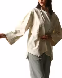 مانتو زنانه کرم آر ان اس RNS کد 11092354
