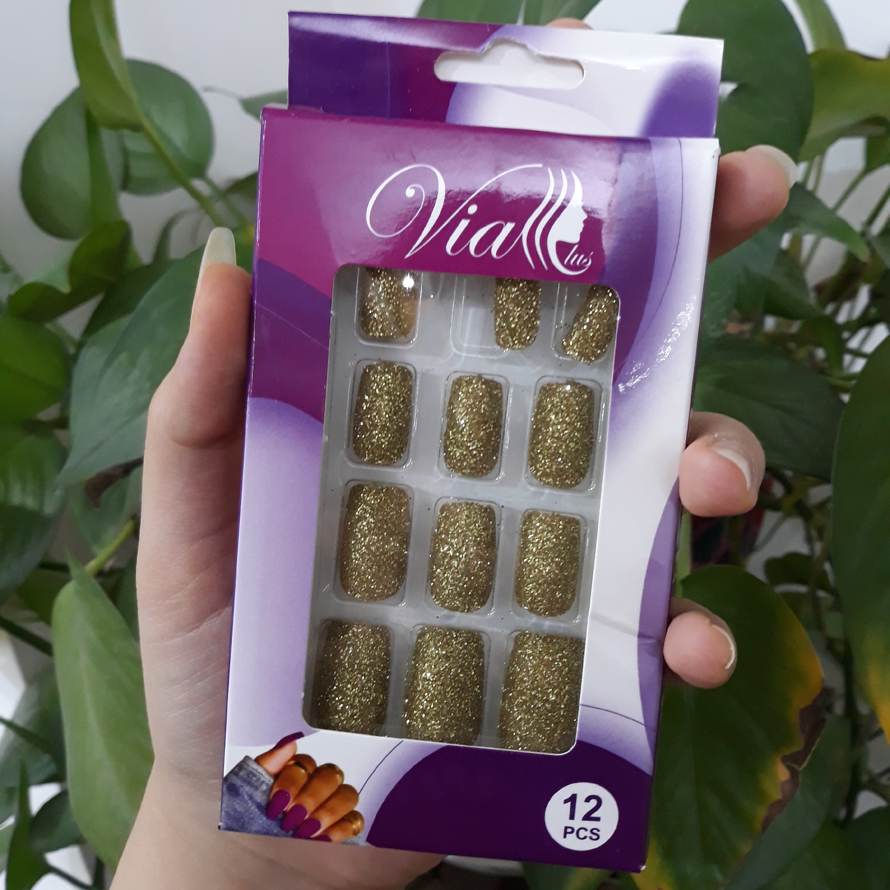 ناخن مصنوعی 12 عددی اکلیلی