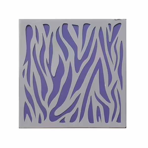 شابلون و استنسیل کوکی و کیک مدل زبرا


