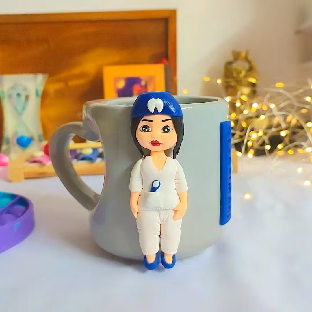 ماگ دندانپزشک پلیمری قابل شستشو