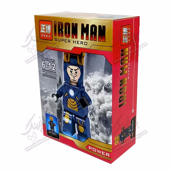 لگو آیرون من کد ZB204-6