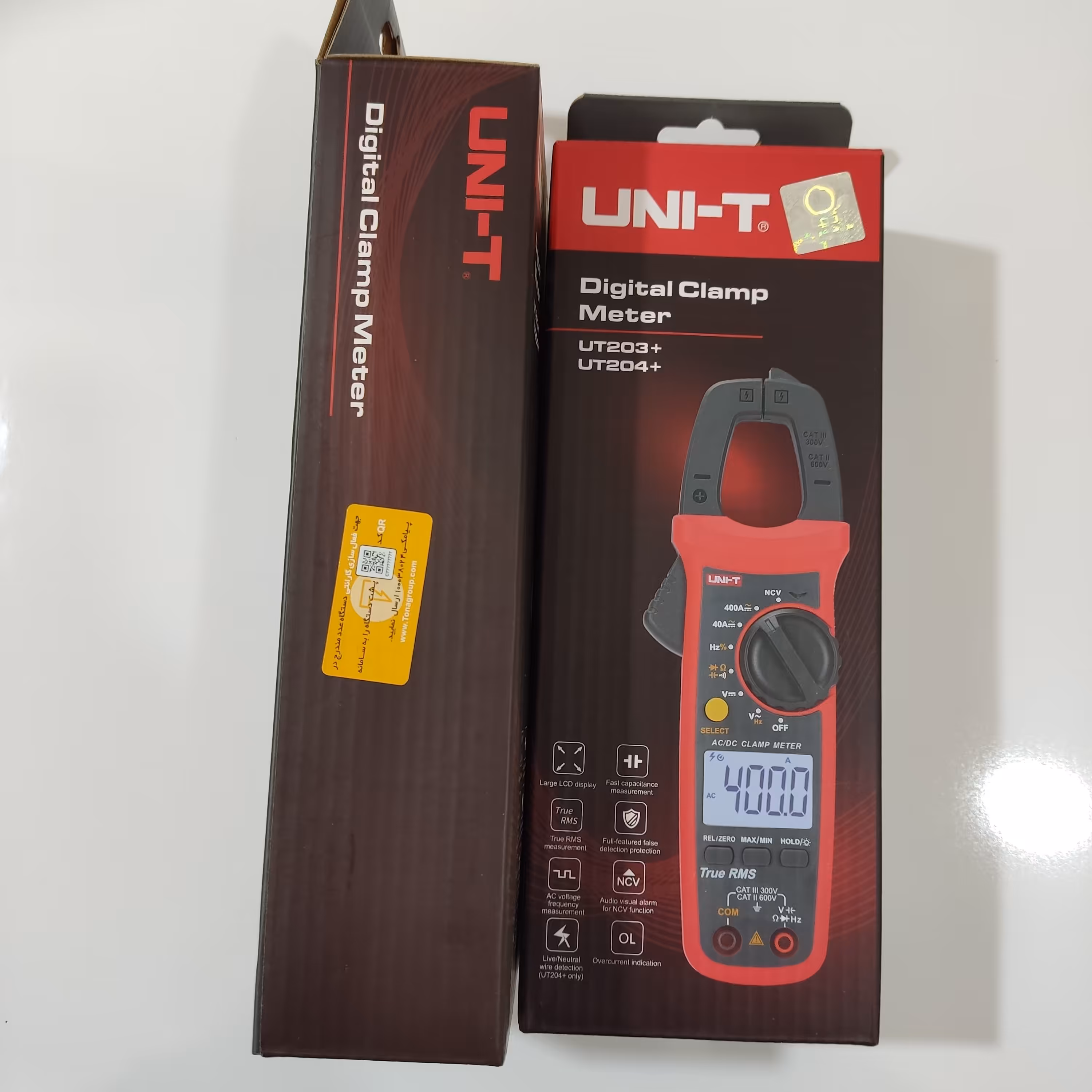 کلمپ آمپر متر یونیتی مدل UT-203 Plus digital( clamp meter
