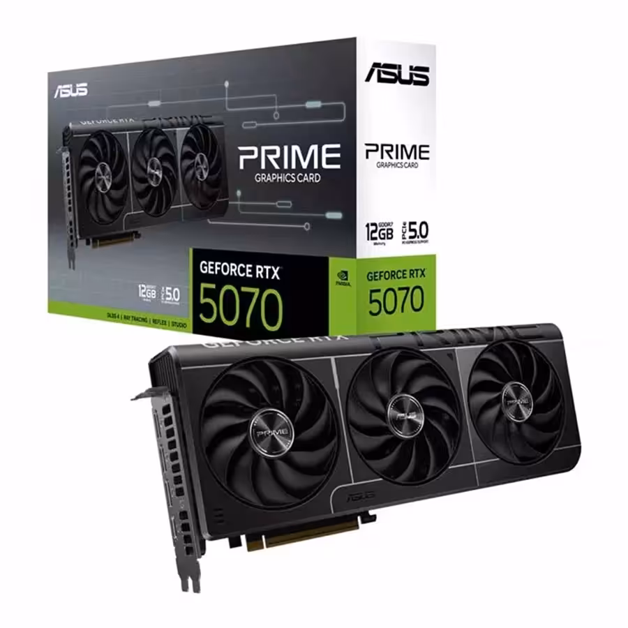 کارت گرافیک ایسوس مدل PRIME GeForce RTX 5070 12GB GDDR7