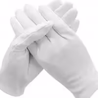 دستکش نخی سفید 