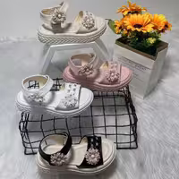 صندل دخترانه نانسیوارداتیnansi زیبا و با کیفیت عالی پاخور مناسب