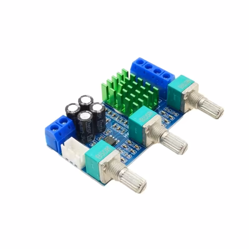 ماژول آمپلی فایر دیجیتال دو کاناله 2x80W مدل HW-715 | amazonchi