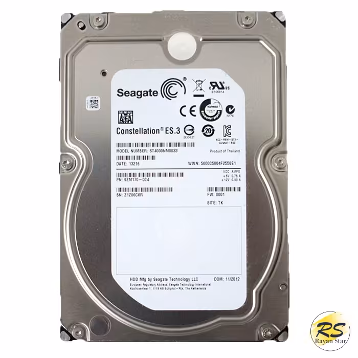 هارد دیسک اینترنال سیگیت مدل Seagate ST4000NM0053 ظرفیت 4 ترابایت