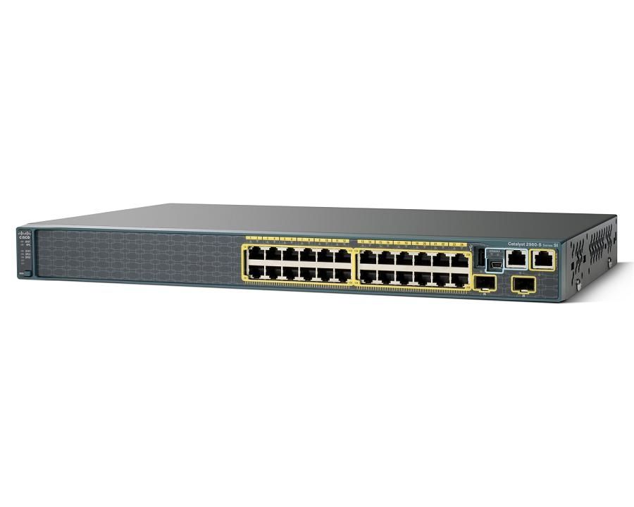 سوئیچ 24 پورت سیسکو مدل WS-C2960S-24TS-S