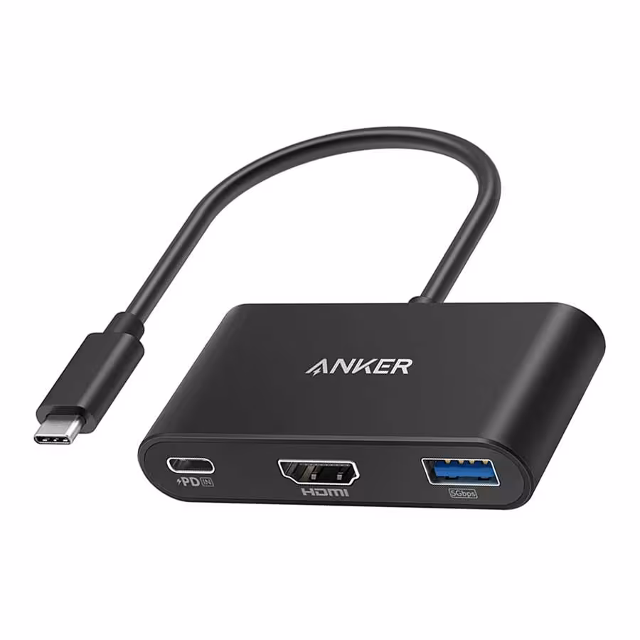 هاب USB-C سه پورت انکر مدل PowerExpand A8339