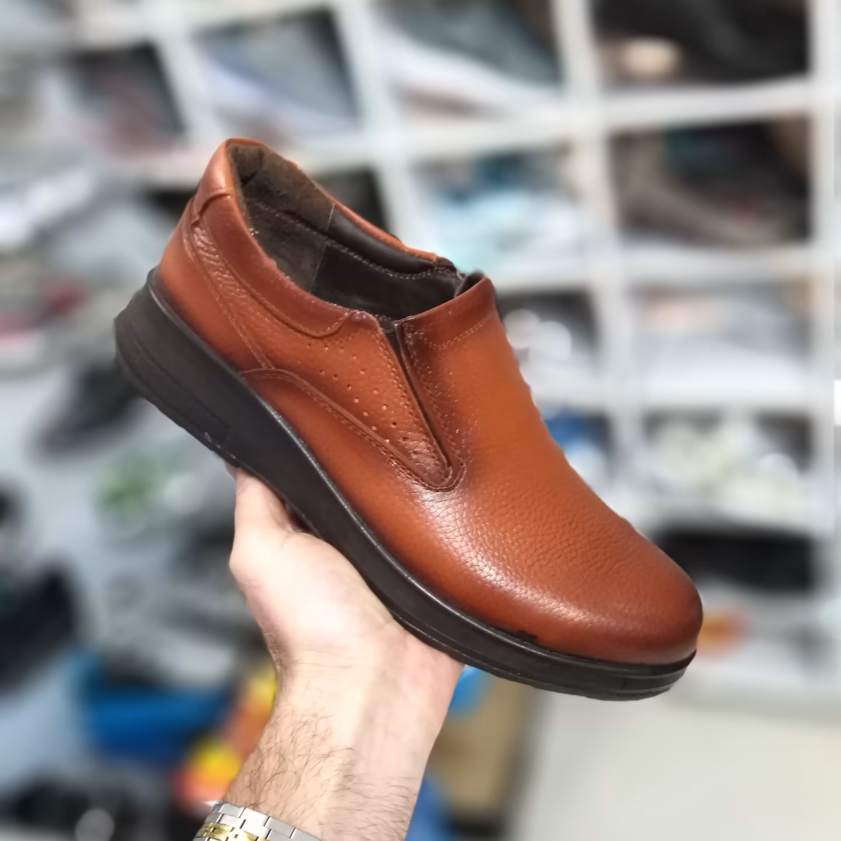 کفش چرم طبیعی اکو تبریز