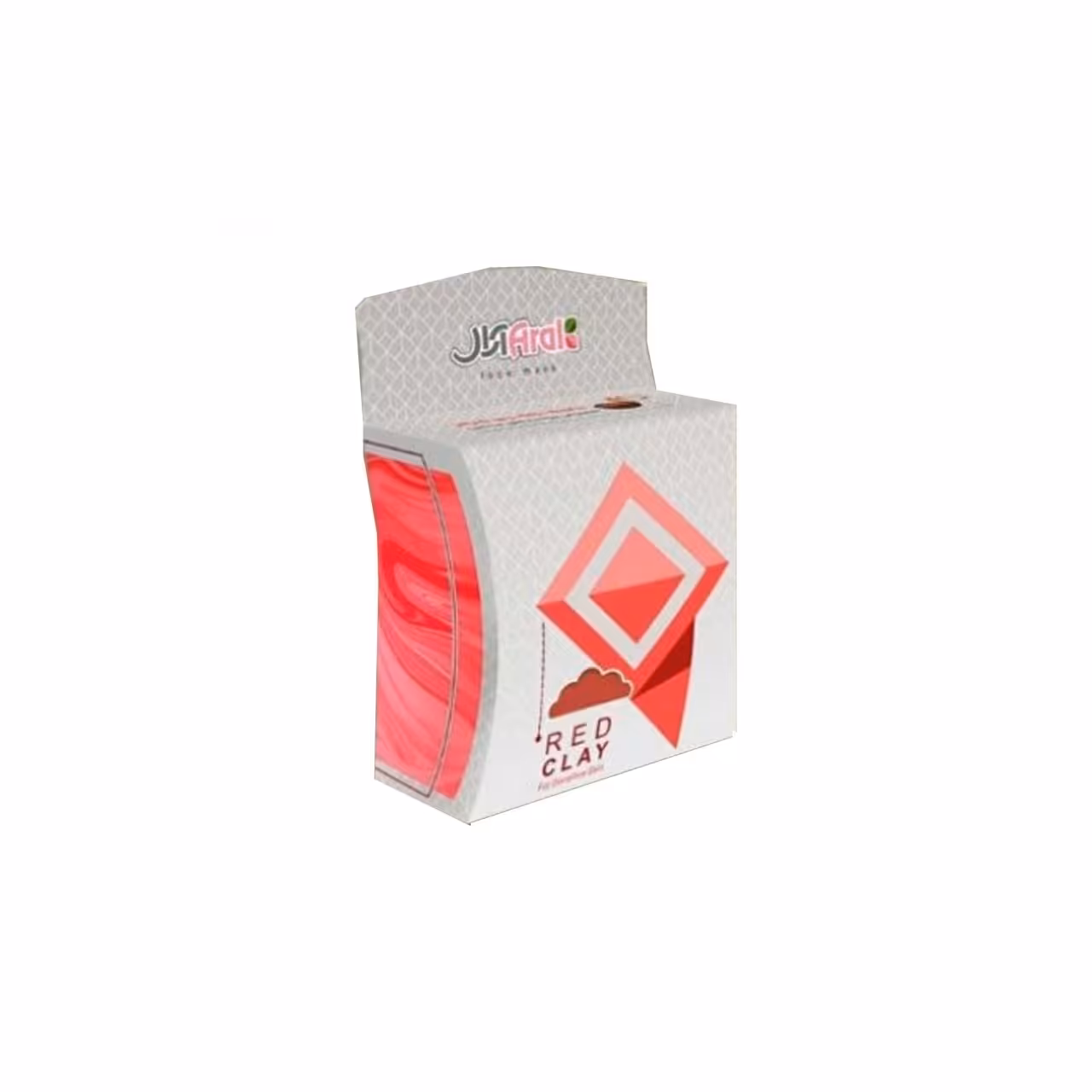 ماسک صورت خاک رس قرمز 275 گرم