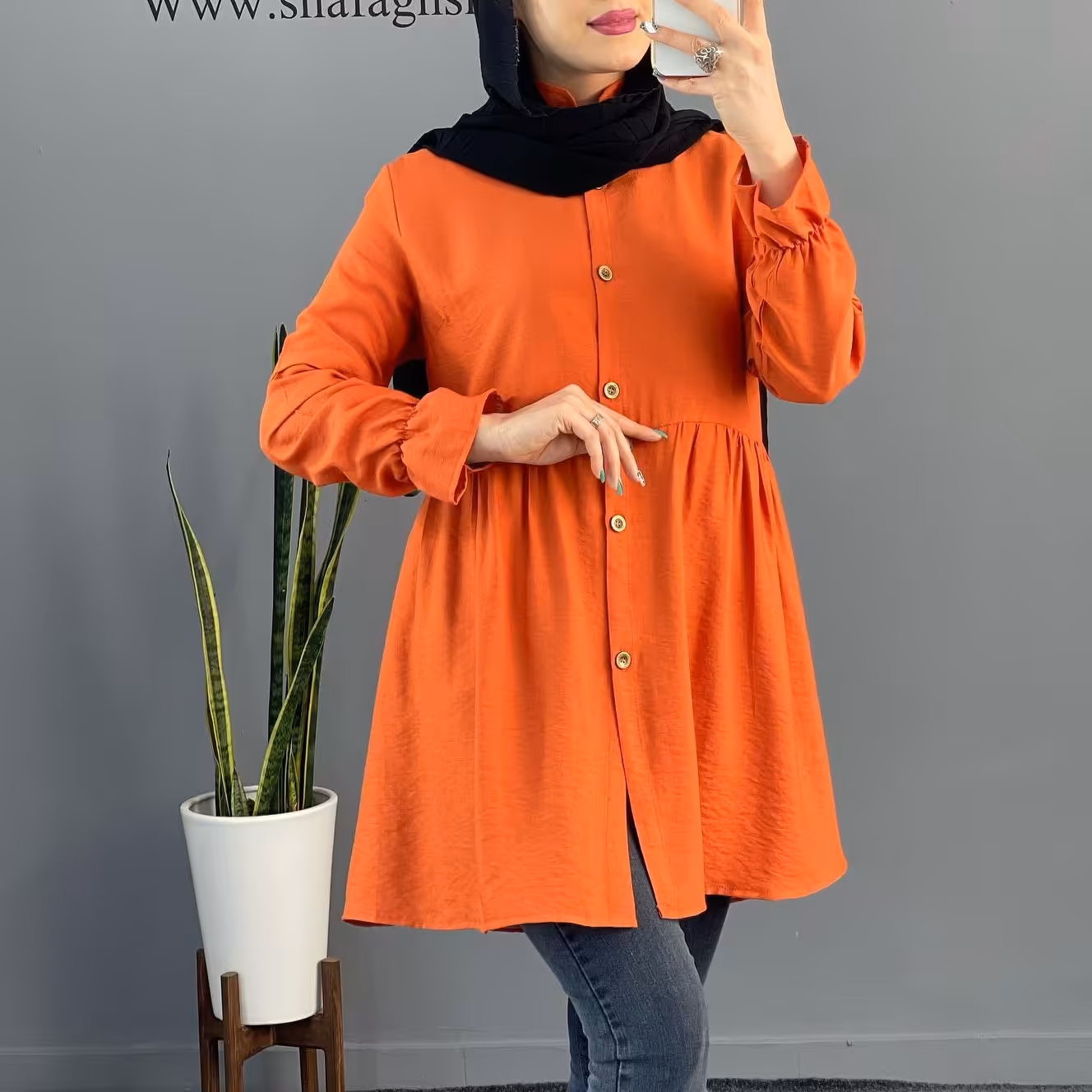 مانتو تابستانه عروسکی مدل تینا