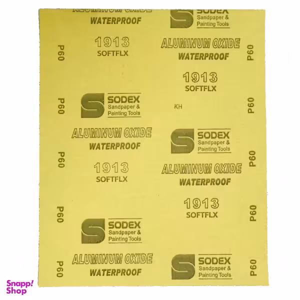 ورق سنباده سودکس مدل p 60بسته 30 عددی