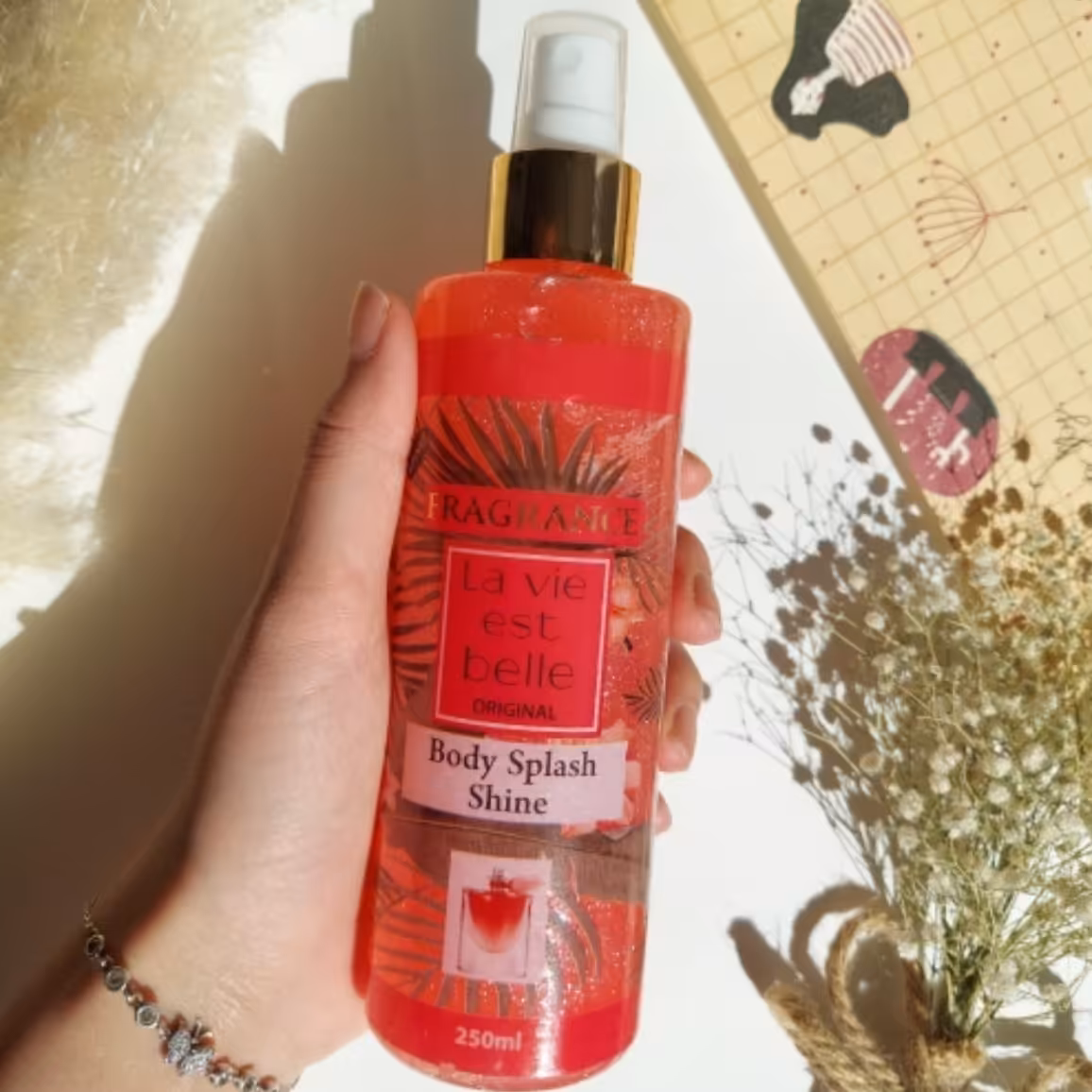 بادی اسپلش fragrance شاین  250 میل la vie est belle