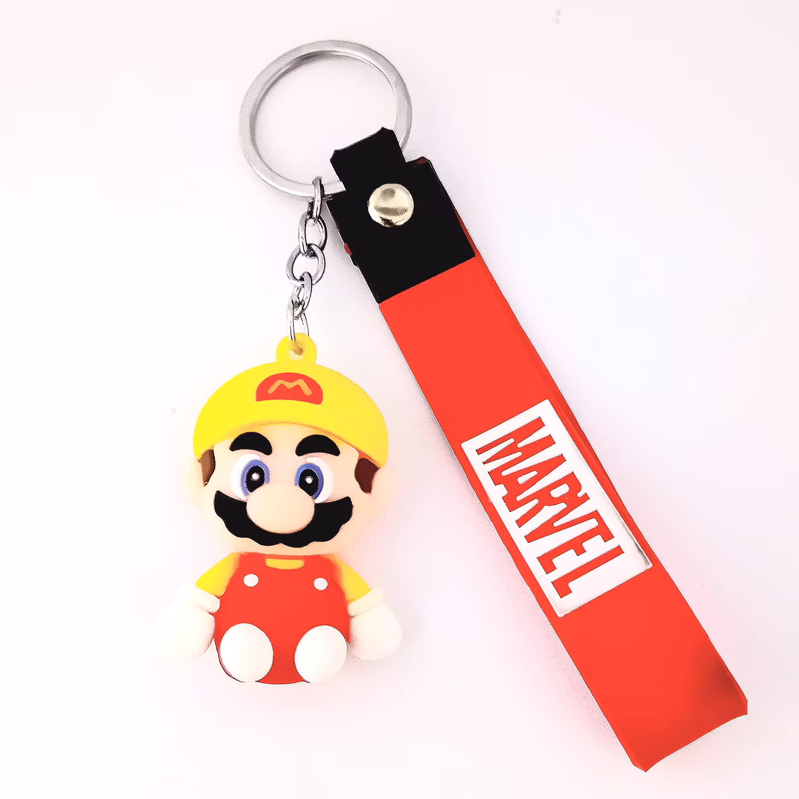 جاکلیدی سیلیکونی درجه یک طرح ماریو لباس قرمز