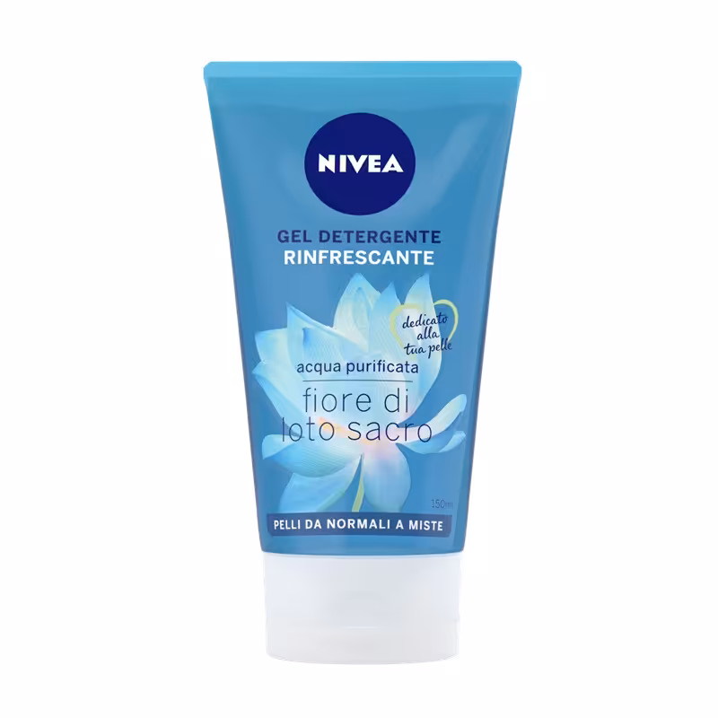 ژل شستشو صورت نیوآ مدل Lotus حجم 150 میلی لیتر 