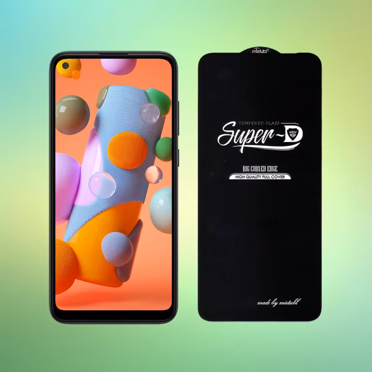 گلس سوپر دیsuper d برای سامسونگ Samsung a11 