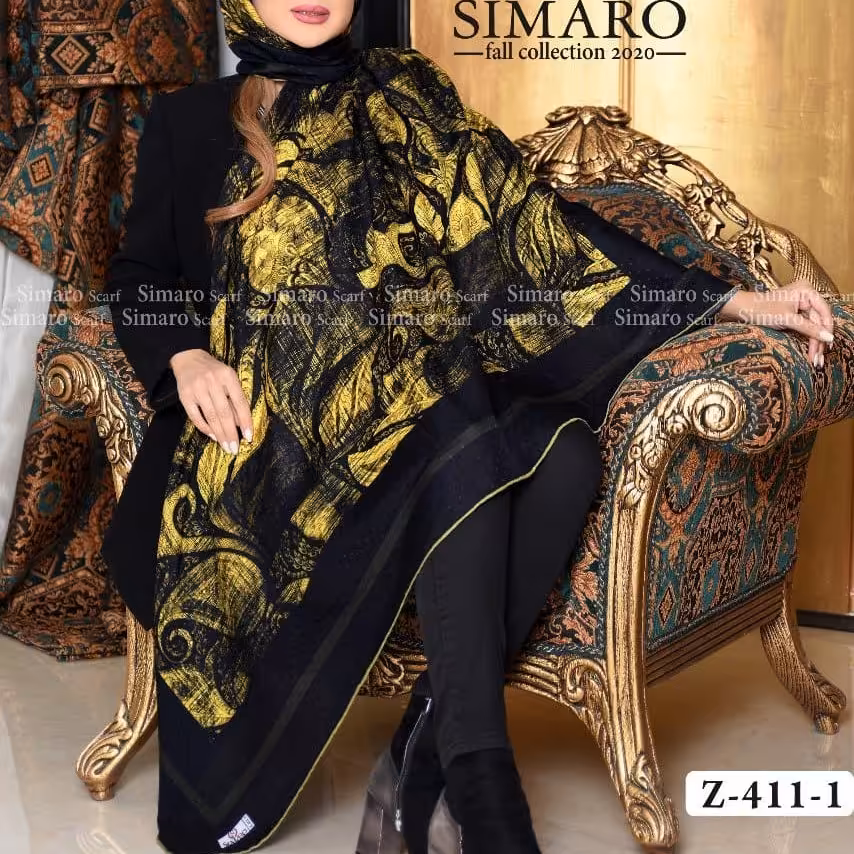 روسری کریستال نگینی 2