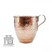 لیوان مسی چکش کاری شده