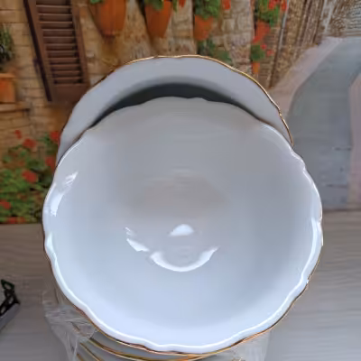 پیاله چینی سرو آجیل خوری یا ماست ترشی