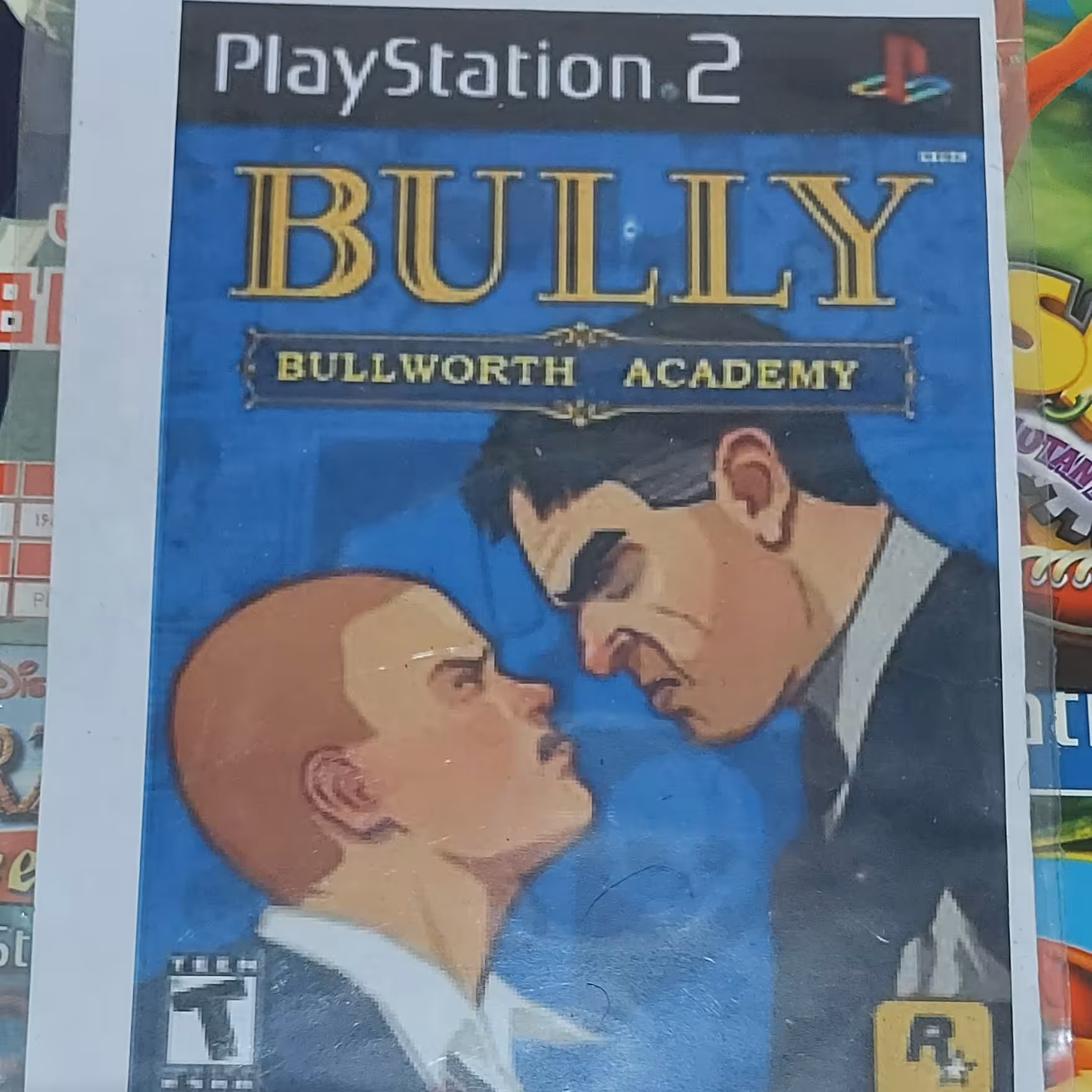 خرید بازی پلی استیشن 2 دو بازی بولی Bully گیم مخصوص ps2 سی دی بازی play station 2