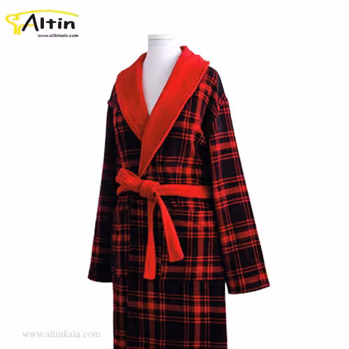 حوله پالتویی پودایران مدل ماکان قرمز سایز 125