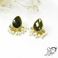 گوشواره ترک دست ساز زنانه کد 6136