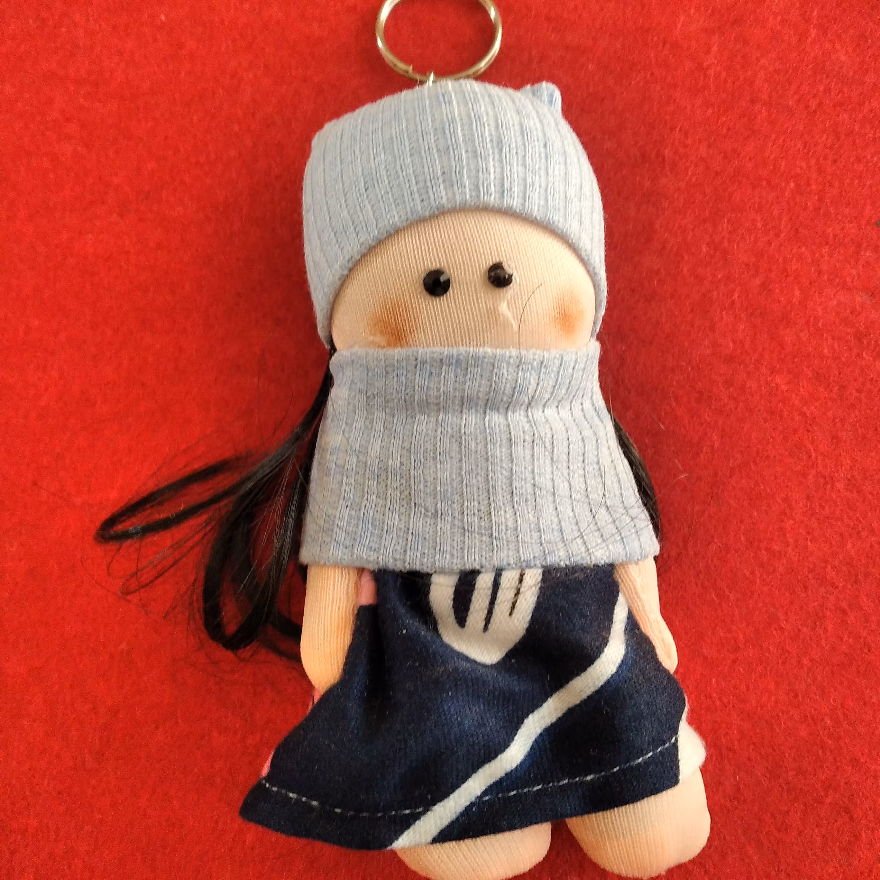 سرکلیدی و سرکیفی عروسکی مناسب آویزجلوی ماشین