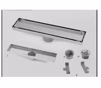 کفشور استیل خطی سرامیک خور دوحالته 30 cm آرین تکنیک