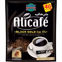 پودر قهوه علی کافه  اصل مدل بلک گلد 40 عددی