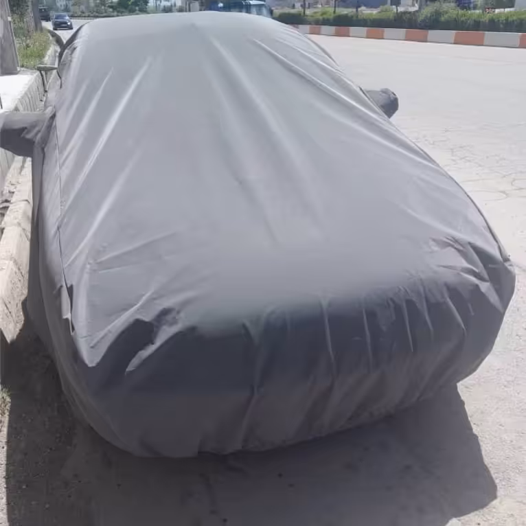 چادر خودرو کرک دار پژو پارس با فیلم محصول | amazonchi