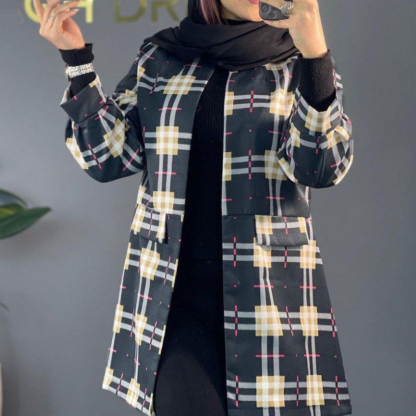 مانتو کتی بهاره کتان ضخیم
