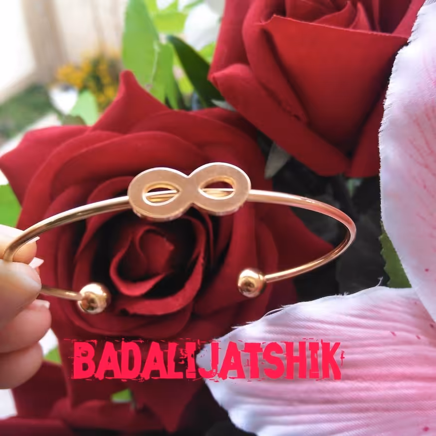 دستبند بینهایت استیل 