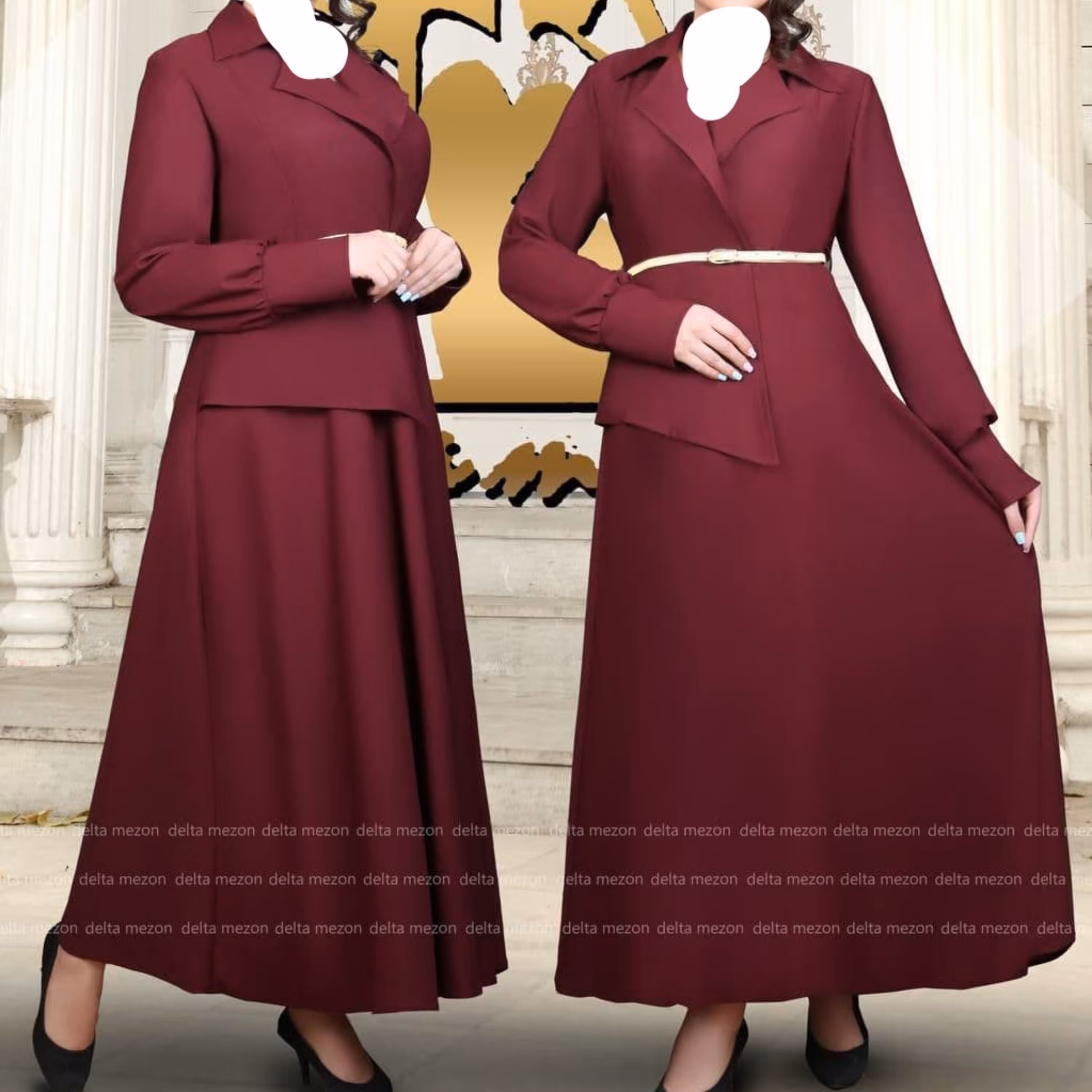 مجلسی سایز بزرگ (مدل زیبای یقه انگلیسی قواره دار)