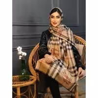 شال مخمل پاییزه