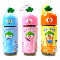 ماژیک نقاشی 36 رنگ طرح هویج لوله ای