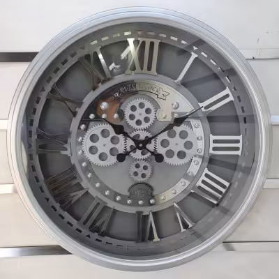 ساعت دیواری آویسا کد 404 چرخدنده متحرک رنگ بندی