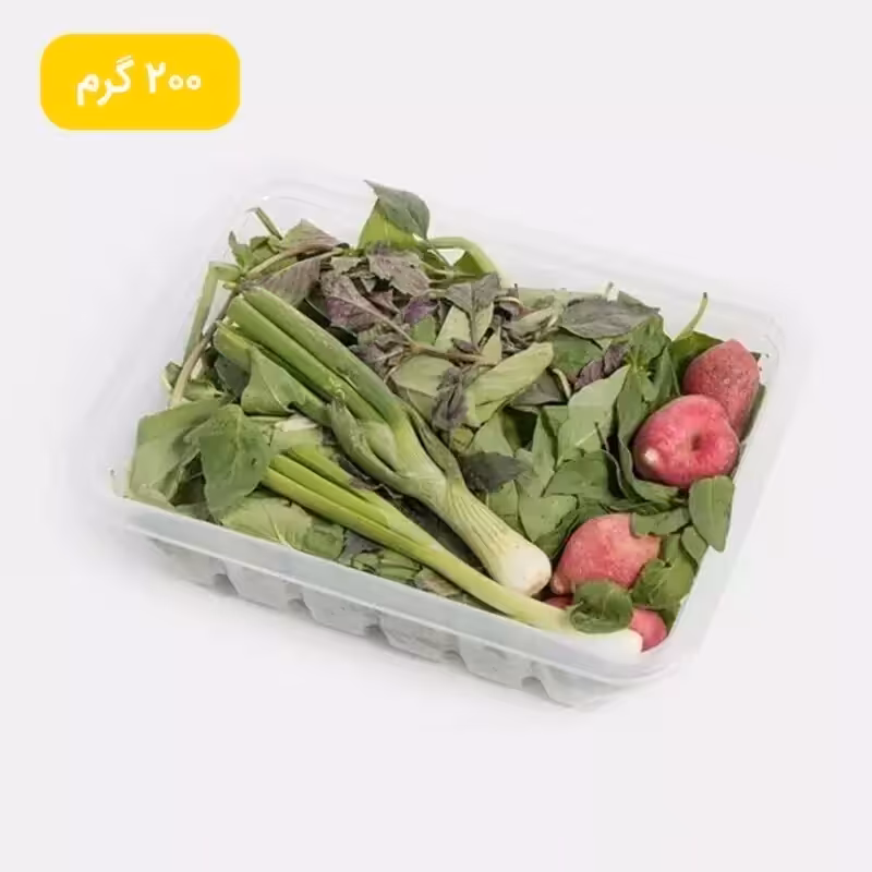 سبزی خوردن تازه 200 گرمی