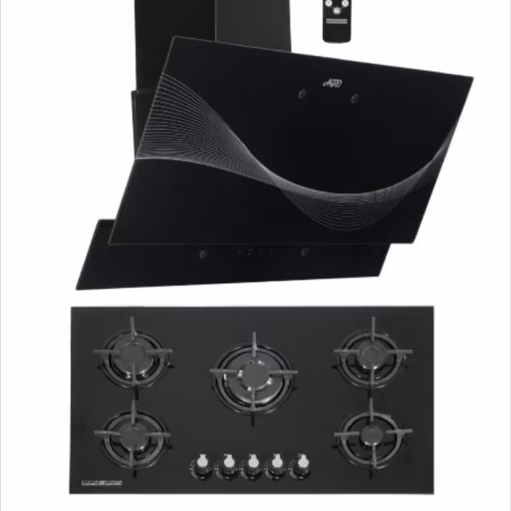 ست هود و گاز صفحه ای اشپزخانه مدل Gi-25