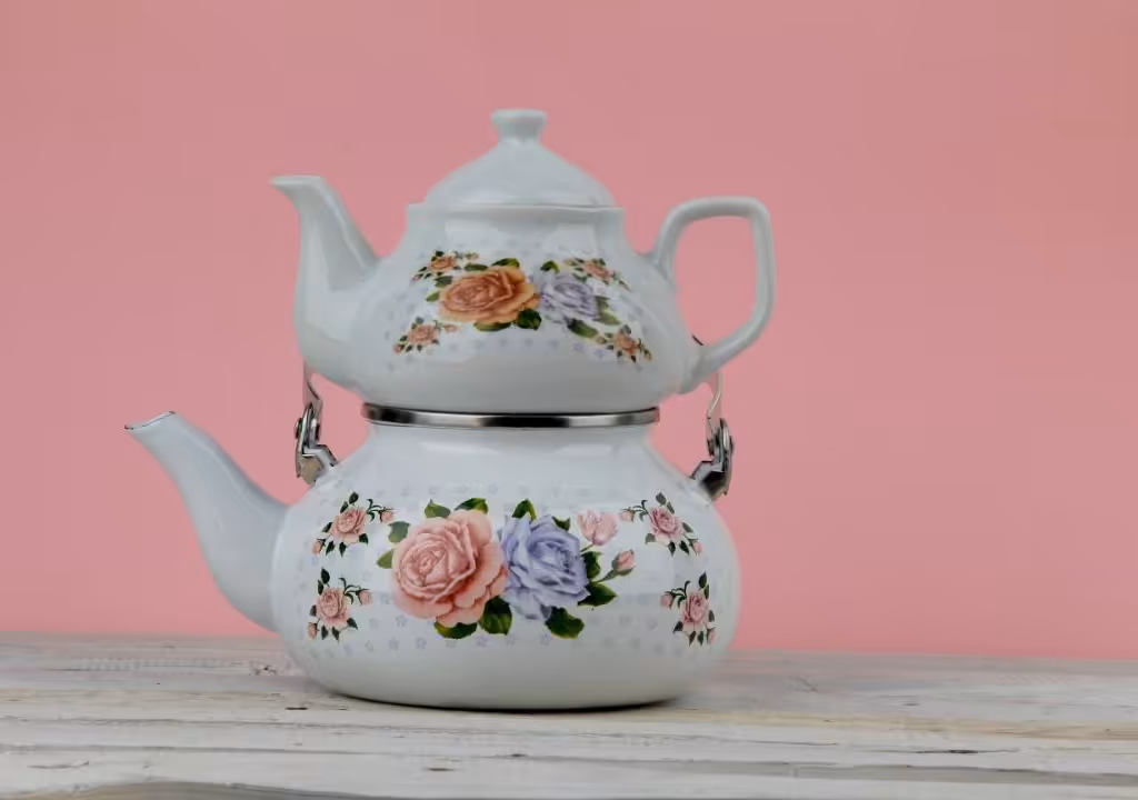 کتری قوری لعابی درسا