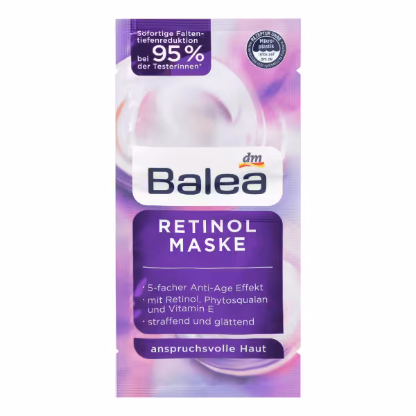 ماسک صورت باله آ مدل retinol حجم 8 میلی لیتر بسته 2 عددی