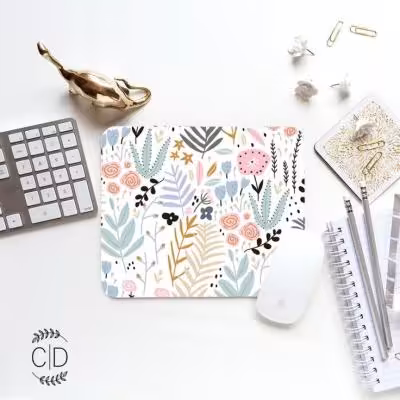 موس پد طرح برگ